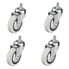 Hts 352 4 Adet 74 mm 3/8 Vidalı Mobilya Tekeri