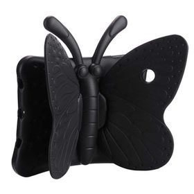 HTstore Apple iPad 10.2 2021 9. Nesil Zore Butterfly Standlı Tablet Siyah Kılıf
