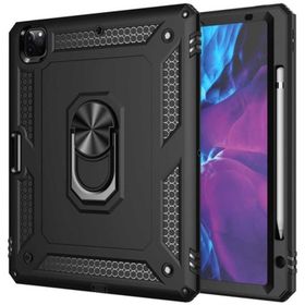 HTstore Apple iPad Pro 12.9 2020 4. Nesil Zore Tablet Vega Kapak Siyah Kılıf
