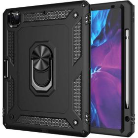 HTstore Apple iPad Pro 12.9 2020 4. Nesil Zore Tablet Vega Kapak Siyah Kılıf