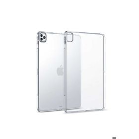 HTstore Apple iPad Pro 12.9 Pro 2020 4. Nesil Zore Tablet Süper Silikon Kapak Renksiz Kılıf