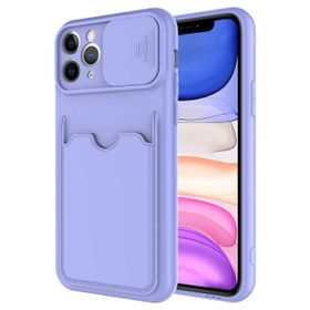 HTstore Apple iPhone 11 Pro Max ​Zore Kartix Kapak Lila Kılıf