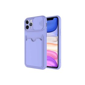 HTstore Apple iPhone 11 Pro ​zore Kartix Kapak Lila Kılıf