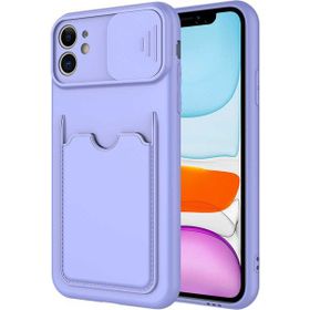 HTstore Apple iPhone 11 ​Zore Kartix Kapak Lila Kılıf