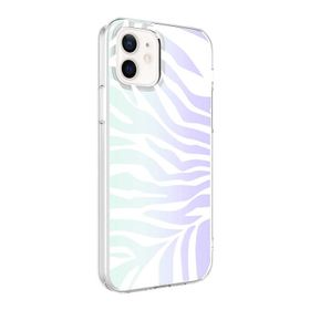 HTstore Apple iPhone 12 Zore M-Blue Desenli Kapak Kılıf