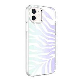 HTstore Apple iPhone 12 Zore M-Blue Desenli Kapak Kılıf