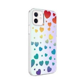 HTstore Apple iPhone 12 Zore M-Blue Desenli Kapak Kılıf
