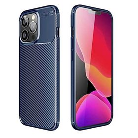 HTstore Apple iPhone 13 Pro Max Zore Negro Silikon Kapak Lacivert Kılıf