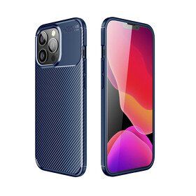 HTstore Apple iPhone 13 Pro Max Zore Negro Silikon Kapak Lacivert Kılıf