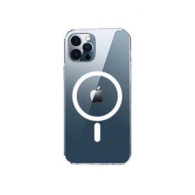 HTstore Apple iPhone 13 Pro Max Zore Tacsafe Wireless Kapak Renksiz Kılıf