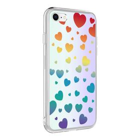 HTstore Apple iPhone 7 Zore M Blue Desenli Kapak Kılıf