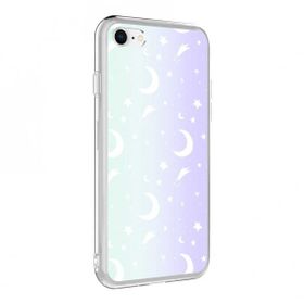 HTstore Apple iPhone 8 Zore M-Blue Desenli Kapak Kılıf