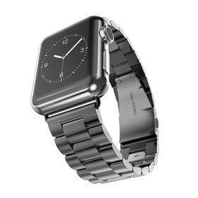 HTstore KRD-04 Siyah Metal Apple Watch 38 mm Kordon