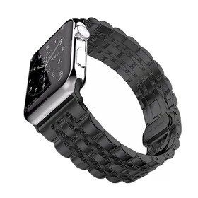 HTstore KRD-14 Siyah Apple Watch 42 mm Metal Kordon