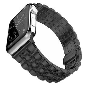 HTstore KRD-14 Siyah Apple Watch 42 mm Metal Kordon