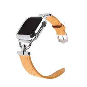 HTstore KRD-53 Deri Apple Watch 7 41 mm Kordon