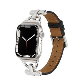HTstore KRD-53 Deri Apple Watch 7 41 mm Kordon