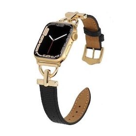 HTstore KRD-53 Deri Apple Watch 7 41 mm Kordon