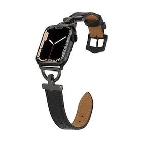 HTstore KRD-53 Deri Apple Watch 7 45 mm Kordon