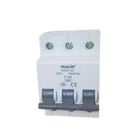 Hualin 3x10A C/3KA Otomatik Sigorta