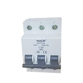 Hualin 3x10A C/3KA Otomatik Sigorta