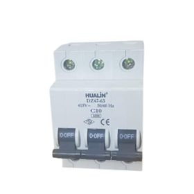 Hualin 3x10A C/3KA Otomatik Sigorta