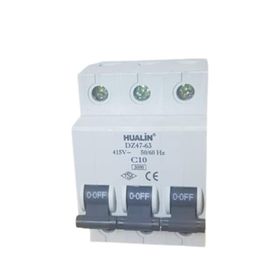 Hualin 3x10A C/3KA Otomatik Sigorta