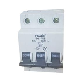 Hualin 3x10A C/3KA Otomatik Sigorta