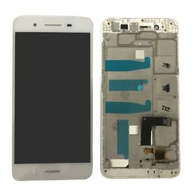 Huawei 2017 Gr3 Beyaz Çıtalı Uyumlu Lcd Ekran Dokunmatik