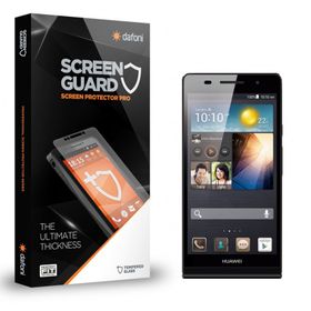 Huawei Ascend P6 Temperli Ekran Koruyucu Uyumlu Kırılmaz Cam