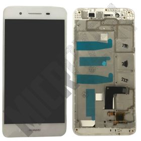 Huawei Gr3 Beyaz Çıtalı Lcd Dokunmatik Ekran