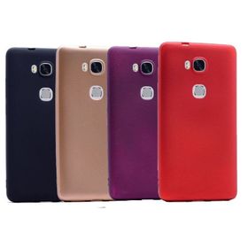 Huawei GR5 2016 Premier Mat Kırılmaz Cam + Uyumlu Silikon Kılıf