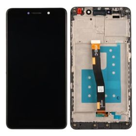 Huawei Gr5 2017 Beyaz Çıtalı Lcd Dokunmatik Ekran