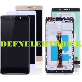 Huawei Gr5 2017 Beyaz Çıtalı Lcd Dokunmatik Ekran