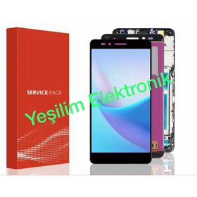 Huawei Gr5 2017 Siyah Çıtalı Lcd Dokunmatik Ekran