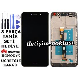 Huawei Honor 6X Siyah Uyumlu Lcd Ekran