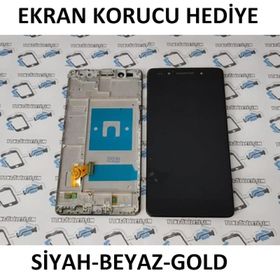 Huawei Honor 7 Gold Çıtalı Lcd Dokunmatik Ekran