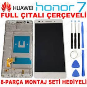 Huawei Honor 7 Gold Çıtalı Lcd Dokunmatik Ekran