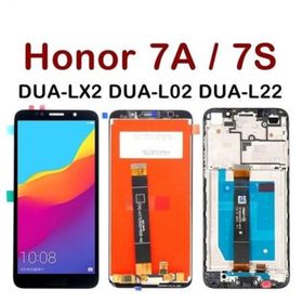 Huawei Honor 7a Beyaz Çıtalı Lcd Dokunmatik Ekran