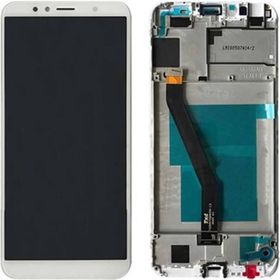 Huawei Honor 7a Beyaz Çıtalı Lcd Dokunmatik Ekran