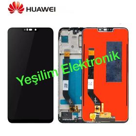 Huawei Honor 8c Siyah Çıtalı Lcd Dokunmatik Ekran