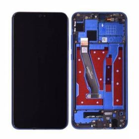 Huawei Honor 8X Mavi Çıtalı LCD Dokunmatik Ekran