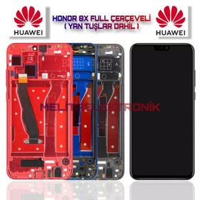 Huawei Honor 8x Siyah Çıtalı Lcd Dokunmatik Ekran