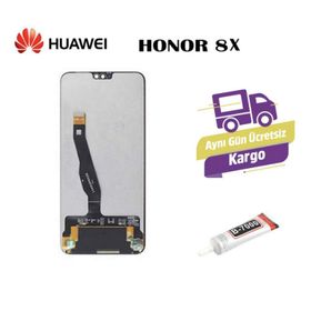 Huawei Honor 8X Siyah Uyumlu Lcd Ekran