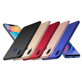 Huawei Honor Play Premier Mat Temperli Cam + Uyumlu Silikon Kılıf