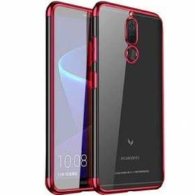Huawei Mate 10 Lite Dört Köşeli Lazer Silikon Kapak Cep Telefonu Kılıfı