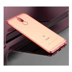 Huawei Mate 10 Lite Dört Köşeli Lazer Silikon Kapak Cep Telefonu Kılıfı