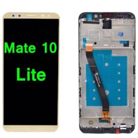 Huawei Mate 10 Lite Gold Çıtalı Lcd Dokunmatik Ekran