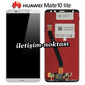 Huawei Mate 10 Lite RNE-L01 Beyaz Uyumlu Lcd Ekran