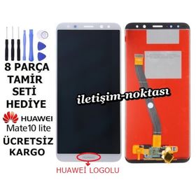 Huawei Mate 10 Lite RNE-L01 Beyaz Uyumlu Lcd Ekran